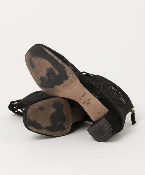 「CHEMBUR」 ショートブーツ 36.5 ブラック レディース_画像3