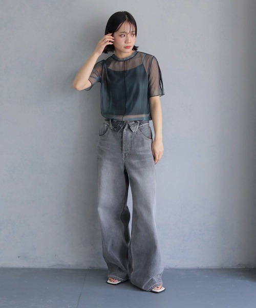 cheriella tシャツ 「cheriella」前後2WAYウェーブホール