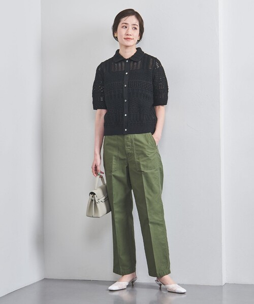 今季新作新品 ユナイテッドアローズ Early/SM ポロニット UNITED ARROWS ニット セーター Early/SM ポロニット レディース