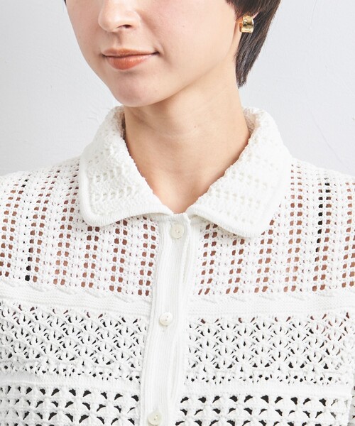 UNITED ARROWS ニット セーター Early/SM ポロニット レディース