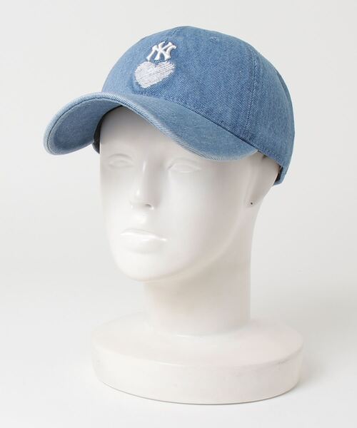 新品未使用　国内未発売ライン MLB KoreハートストラッチャーボールCAP MLB Korea キャップ 帽子 MLB KOREA-ハートストラクチャーボール