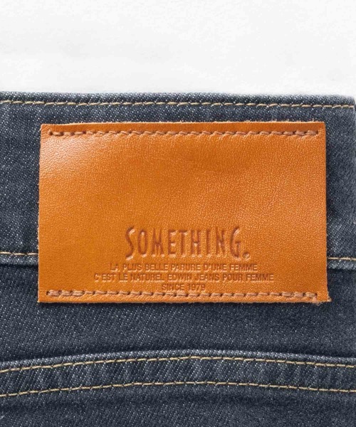 SOMETHING ジーンズ デニム デニムパンツ HANA TUCK CURVE PANTS