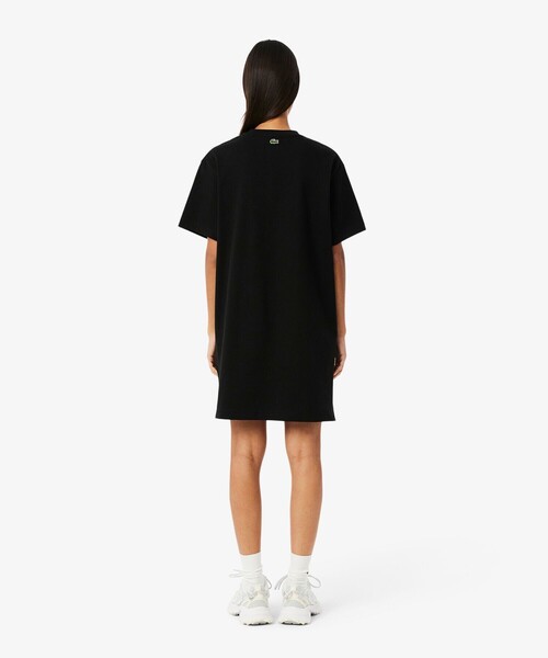 LACOSTE ワンピース オーバーサイズTシャツドレス / : ZOZOTOWN