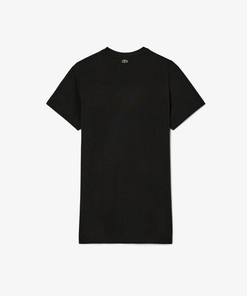 LACOSTE ワンピース オーバーサイズTシャツドレス / : ZOZOTOWN