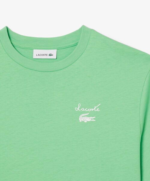 LACOSTE ワンピース オーバーサイズTシャツドレス / : ZOZOTOWN