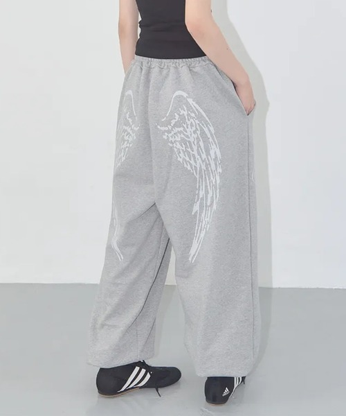 【FANCY CLUB】ANGEL VINTAGE SWEATPANTS ★韓国人気★ 追跡付 FANCY CLUB】ANGEL VINTAGE SWEATPANTS ☆韓国人気☆ 追跡付
