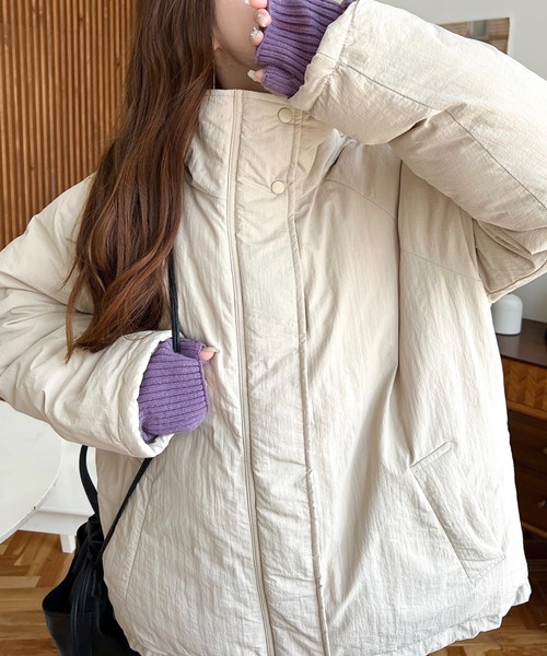 moment+ ブルゾン M アイボリー レディース : ZOZOTOWN Yahoo!店