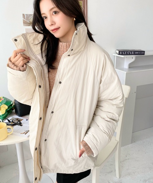 moment+ ブルゾン M アイボリー レディース : ZOZOTOWN Yahoo!店