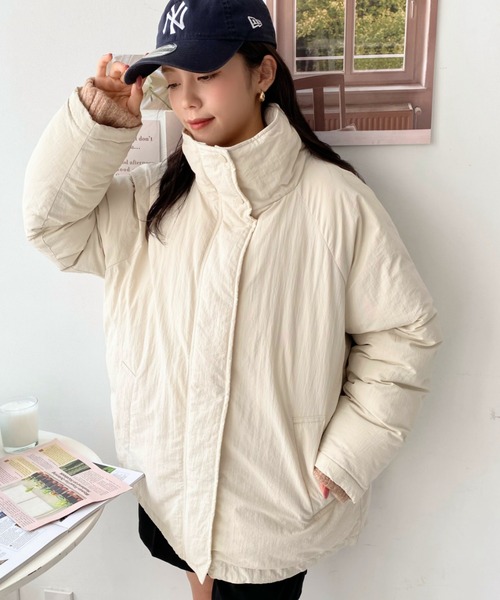 moment+ ブルゾン M アイボリー レディース : ZOZOTOWN Yahoo!店