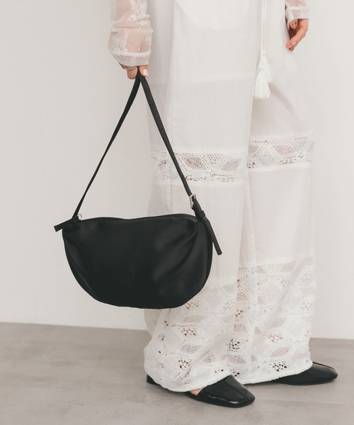 KBF ショルダーバッグ バッグ サテンミニショルダーBAG