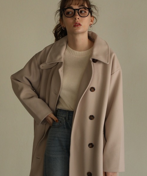 ステンカラーコート　モカ　Mサイズ aity」 ステンカラーコート M モカ レディース : ZOZOTOWN Yahoo!店