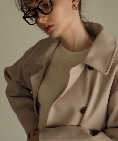 aity」 ステンカラーコート M モカ レディース : ZOZOTOWN Yahoo!店