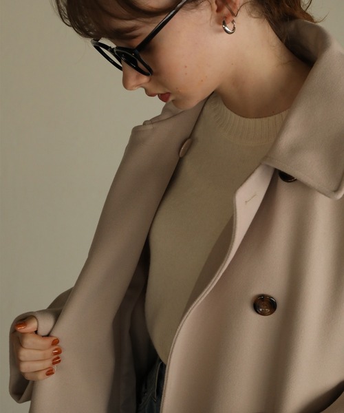 ステンカラーコート　モカ　Mサイズ aity」 ステンカラーコート M モカ レディース : ZOZOTOWN Yahoo!店