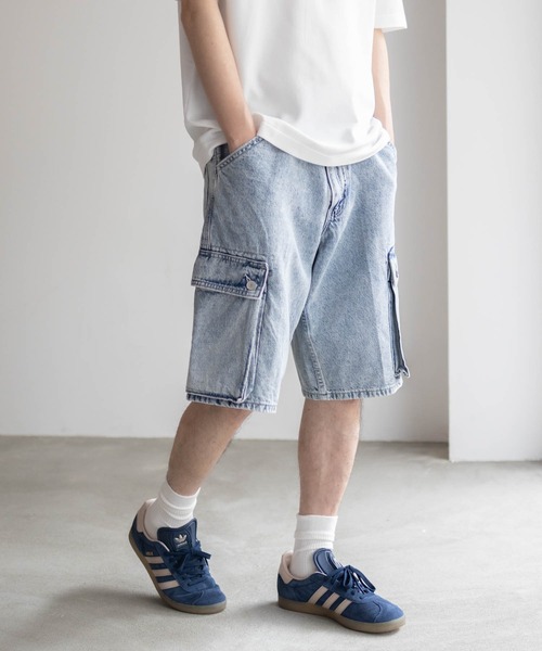 Levi's カーゴパンツ 478 BAGGY CARGO SHORTS 001GU メンズ