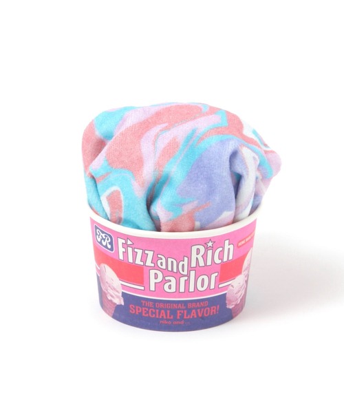 niko and… タオル 「FIZZ＆RICH PARLOR」タオルハンカチ