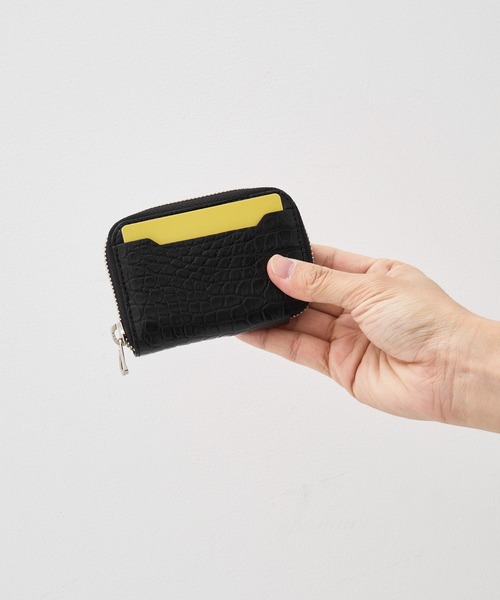 ITTIクロコダイルカードコインケース UNITED TOKYO コインケース ×ITTI CROCODILE COIN CARD WLT
