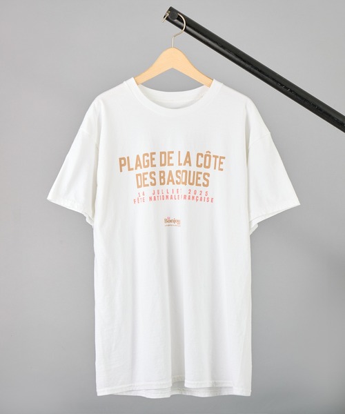 tシャツ 「 Le Bonjour surf / ルボンジュールサーフ 」 PALGE DE LA COTE Tee / プラージュ デ ラ コテ T