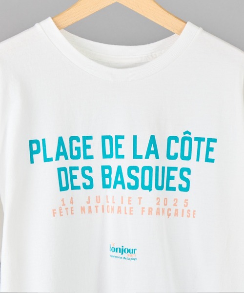 tシャツ 「 Le Bonjour surf / ルボンジュールサーフ 」 PALGE DE LA COTE Tee / プラージュ デ ラ コテ T_画像4