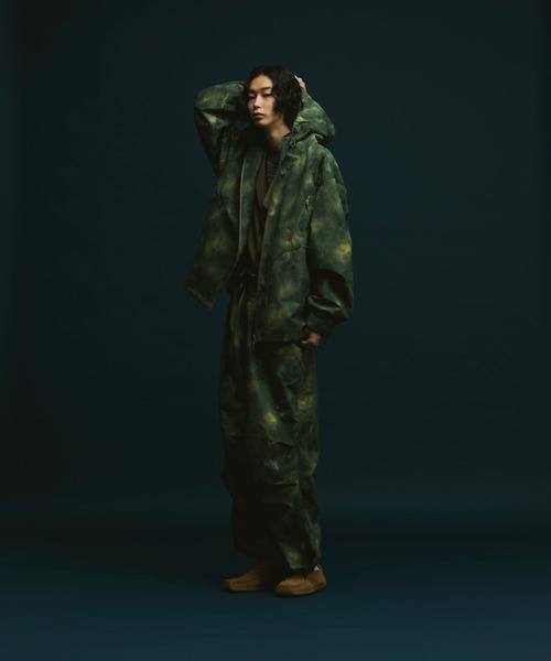 soerte マウンテンパーカー soerte マウンテンパーカー ウインドブレーカー Total pattern