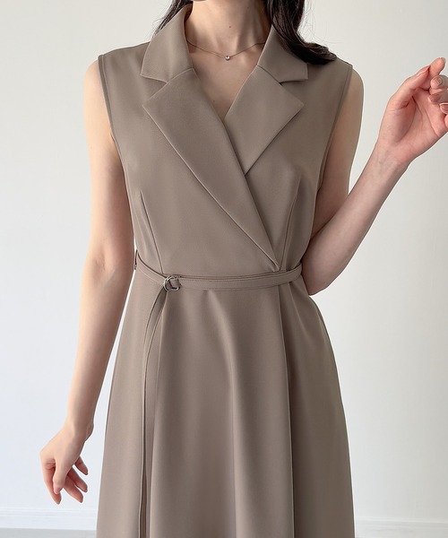 無地スクウェアカラーノースリーブワンピース 楽天市場】【SALE／30%OFF】スクエアカラーノースリーブ