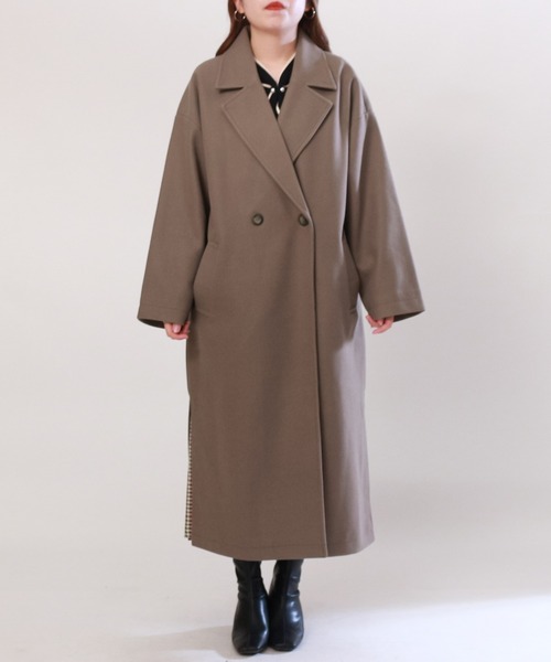 「ASTORIA ODIER」 「louise odier」チェスターコート MEDIUM ブラウン レディース_画像5