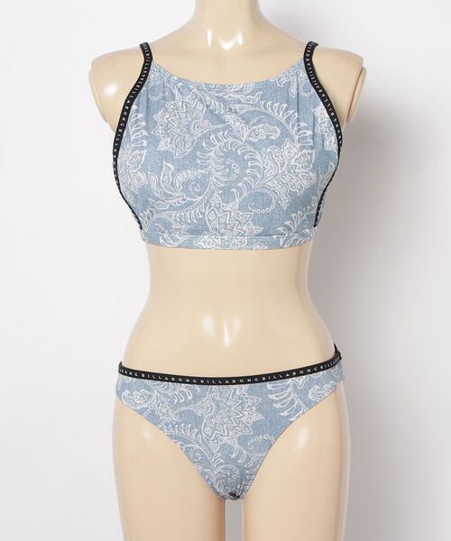 【billabong】ハイウエスト水着 BILLABONG 水着 ビラボン HIGH NECK SHADOW TROPIC BIKINI