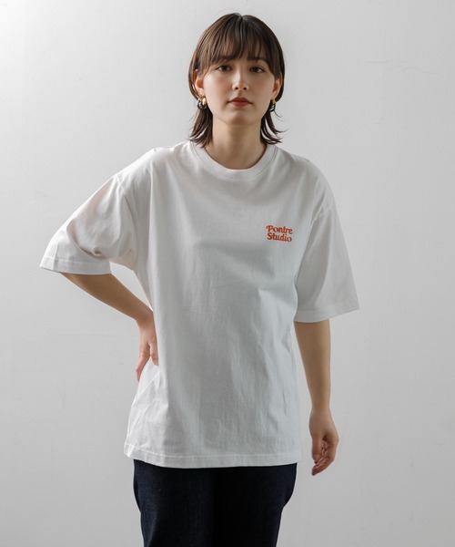 tシャツ 「MEN ， WOMEN」CAPSULE-T Pontre focus on the good Tee レディース メンズ