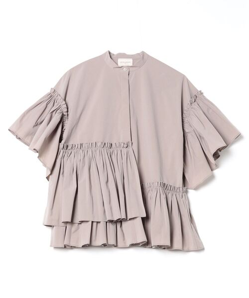 「UNITED ARROWS」 7分袖ブラウス 36 ベージュ レディース