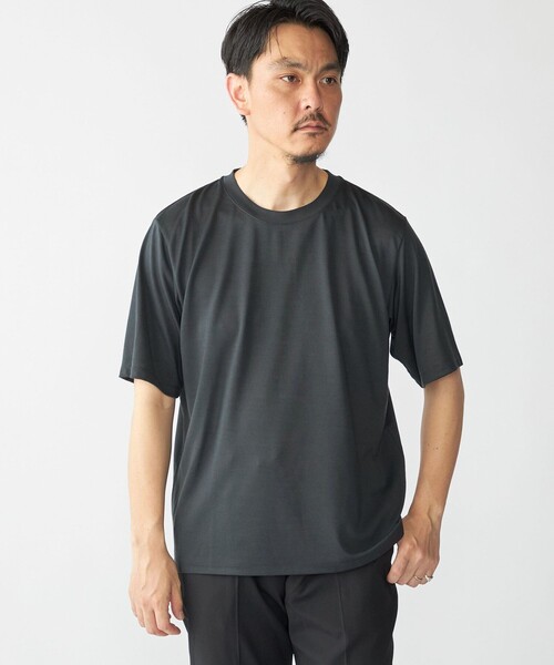 【祝開店！大放出セール開催中】 COOLMAX(R) SHIPS: tシャツ SHIPS ウール メンズ Tシャツ ミュージシャン