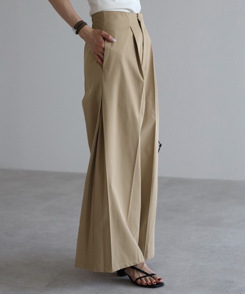 Bonjour Sagan（ボンジュールサガン） パンツ サイドタックハイ