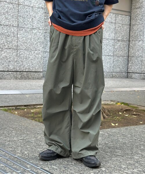 CPCM パンツ 「AIR HOLE」ニータックパンツ レディース メンズ