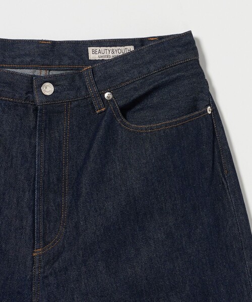 H BEAUTY&YOUTH UNITED ARROWS デニムワイドパンツ　黒 H BEAUTY&YOUTH UNITED ARROWS（エイチビューティーアンドユース