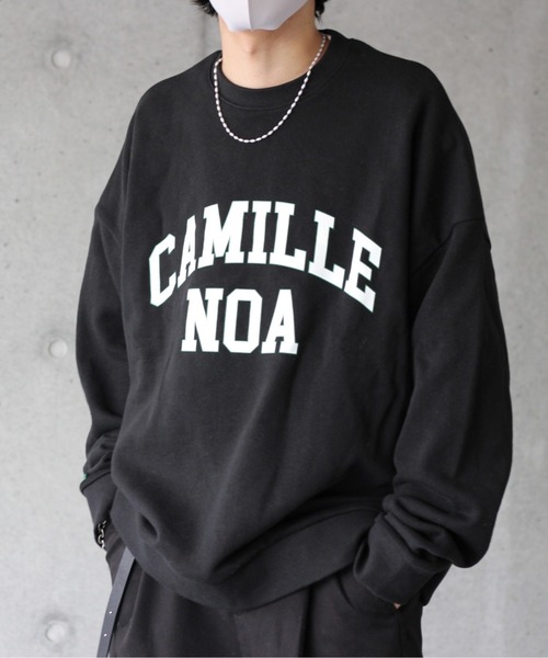「y/m by れぽすけ」 スウェットカットソー MEDIUM グレー メンズ