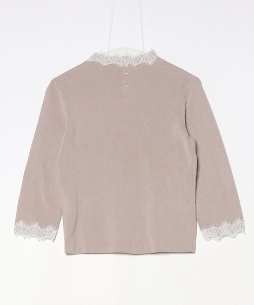 90 95 100は1か2枚 女の子 春夏秋冬 服 まとめ売り 75枚 TO BE CHIC 「TO CHIC」 7分袖ニット 40 ベージュ レディース