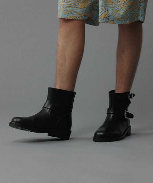 ADAM ET ROPE'（アダムエロペ） エンジニアブーツ 43 ブラック メンズ