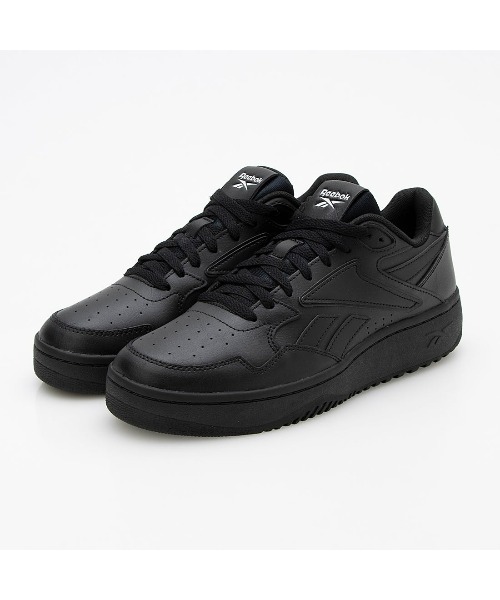 [Reebok] low cut спортивные туфли 24.5cm черный мужской 
