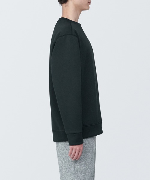 「無(wú)印良品」 長(zhǎng)袖Tシャツ M ブラック メンズ
