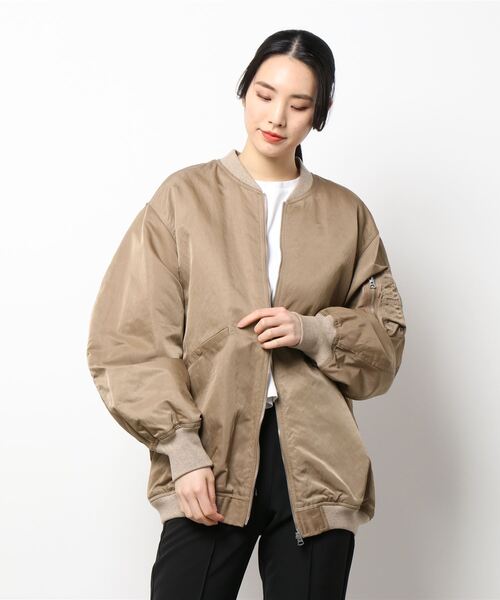 plage（プラージュ） ジップアップブルゾン 38 ベージュ系その他