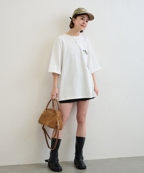 【AULENTTI/オウレンティ】スウェード　ボストンバッグ　ストラップ付 U by SPICK&SPAN ボストンバッグ 「WEB限定/追加」AULENTTI
