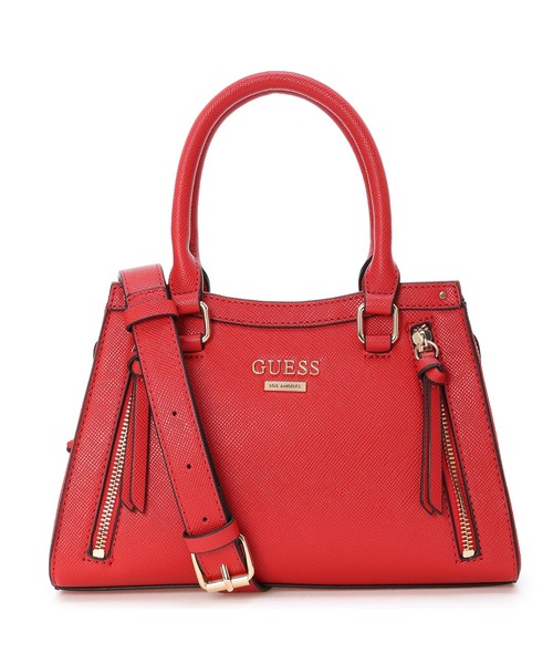 新品未使用 GUESS ショルダーバッグ 赤 GUESS（ゲス） ショルダーバッグ バッグ WRENLEY Small Satchel