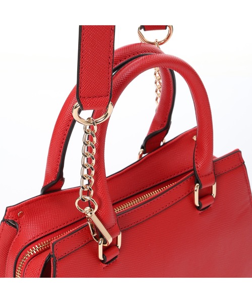 【美品】GUSS  ショルダーバッグ レッド ミニサイズ バッグ 鞄 ゲス GUESS（ゲス） ショルダーバッグ レディース MIRRI レッド GUESS