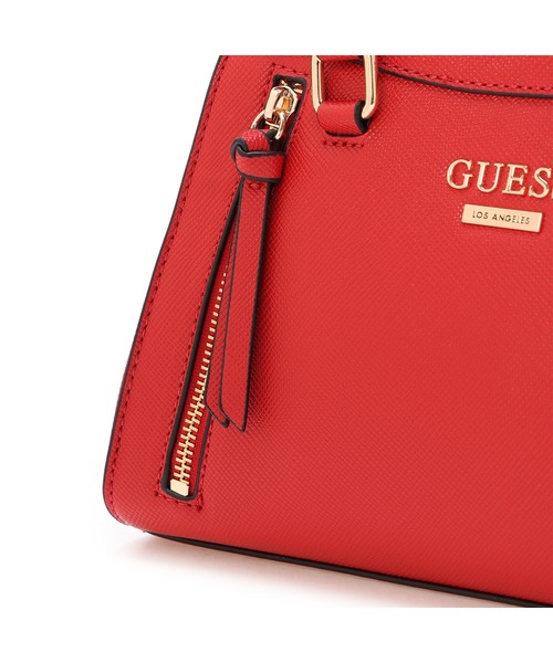 新品未使用 GUESS ショルダーバッグ 赤 GUESS（ゲス） ショルダーバッグ バッグ WRENLEY Small Satchel