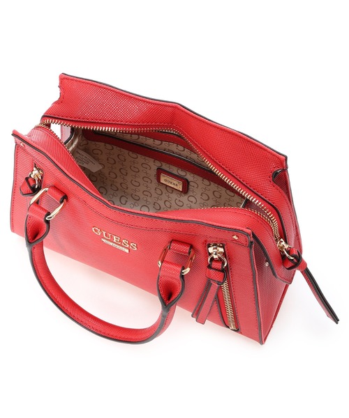 【美品】GUSS  ショルダーバッグ レッド ミニサイズ バッグ 鞄 ゲス GUESS（ゲス） ショルダーバッグ レディース MIRRI レッド GUESS
