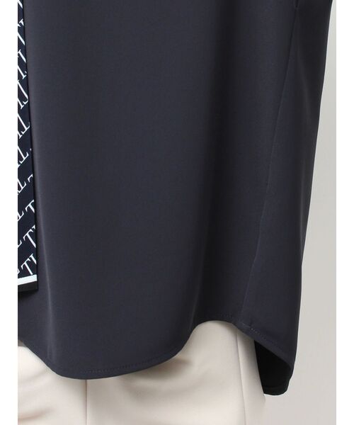 ADORE スカーフドッキング　ブラウス TONAL ブラウス シャツ スカーフタイドッキングフレンチブラウス