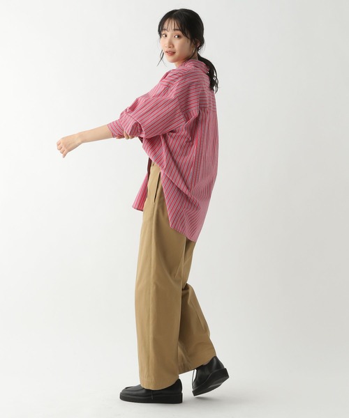 「A part by」 チノパンツ MEDIUM キャメル レディース