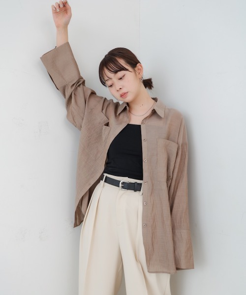 BAB（バブ） ブラウス シャツ 「日除けやエアコン対策にもおすすめ