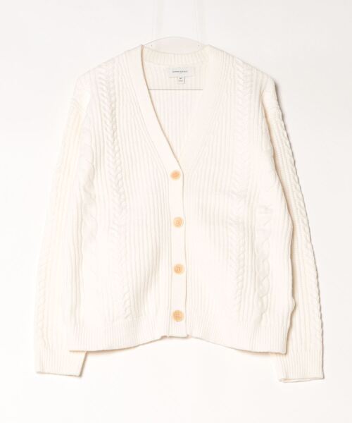 「BANANA REPUBLIC FACTORY STORE」 ニットカーディガン S キャメル レディース