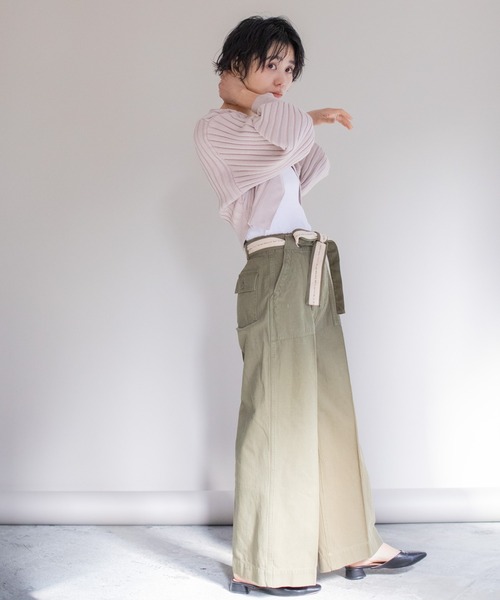 「Eimee Law」 チノパンツ 38 キャメル レディース