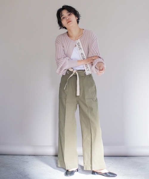 「Eimee Law」 チノパンツ 38 キャメル レディース