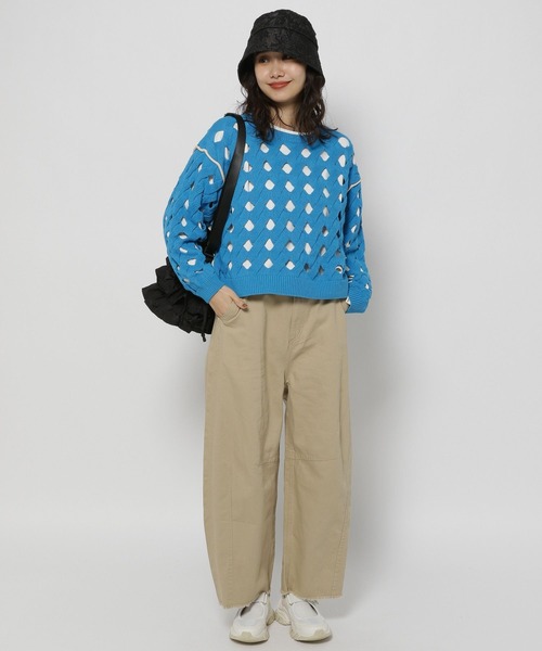 「niko and...」 デニムパンツ MEDIUM ブルー レディース_画像6
